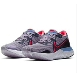 Nike Renew Run Womens 6.5 Purple Running Shoes Lightweight Athletic Sneakers Gym